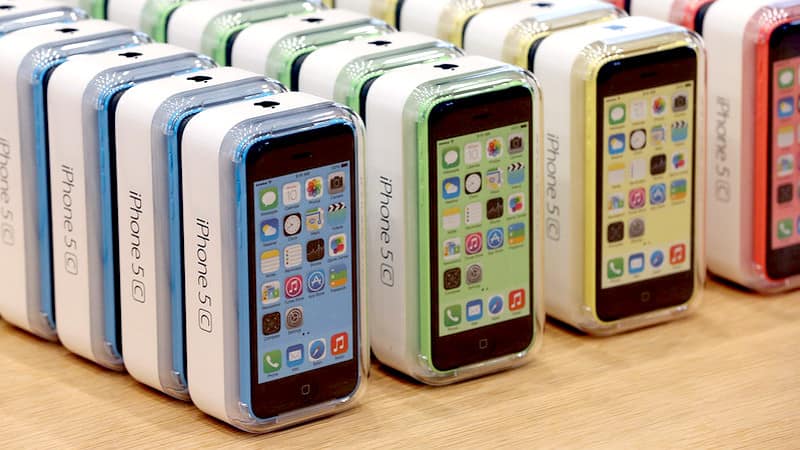 Nouveau iPhone 5C Disponible Avec Tous Les Accessoires à Petit Prix