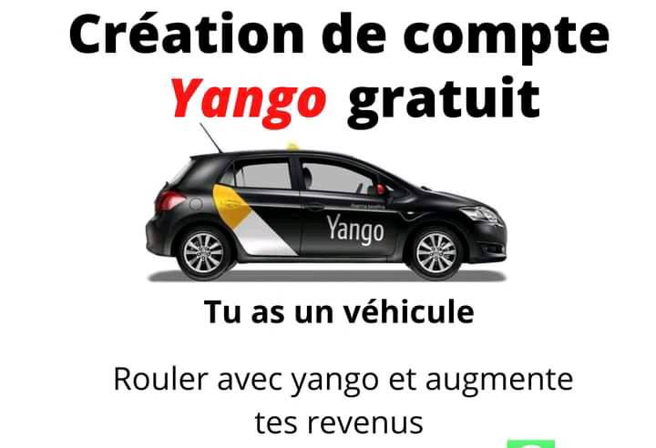 Recherche De Propriétaire de Véhicule Ou Chauffeur Chez Yango