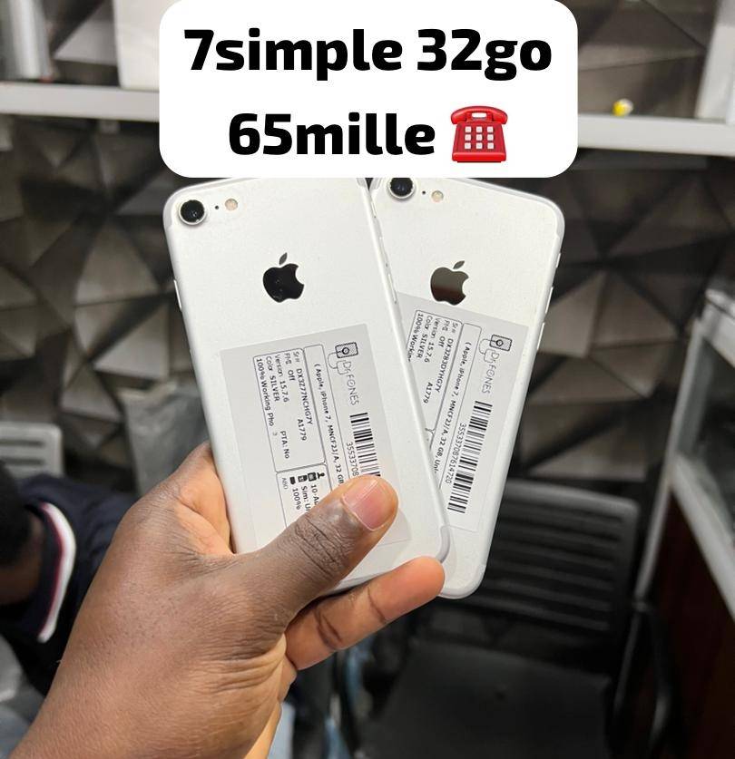 iPhone 7 simple 32 GB moins cher !