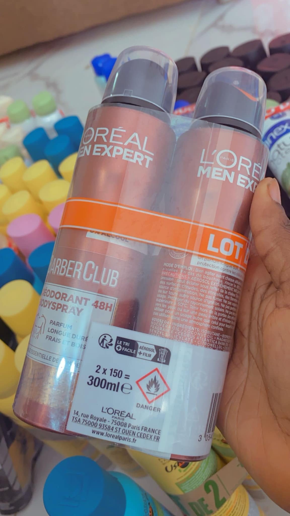 Pack de Déodorant l'Oréal, Sanex et Nivea moins cher !