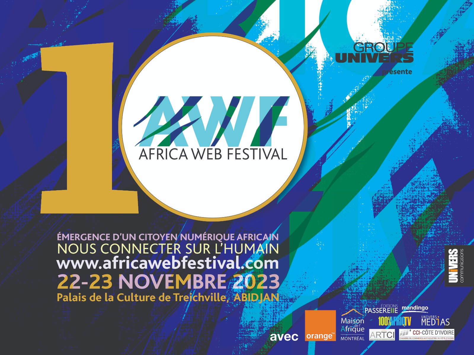 10e édition de l'Africa Web Festival : rendez-vous les 22 et 23 novembre à Abidjan