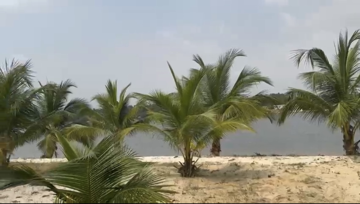 Terrain en vente pied dans la lagune a 400m de BBr( complexe hôtelier)