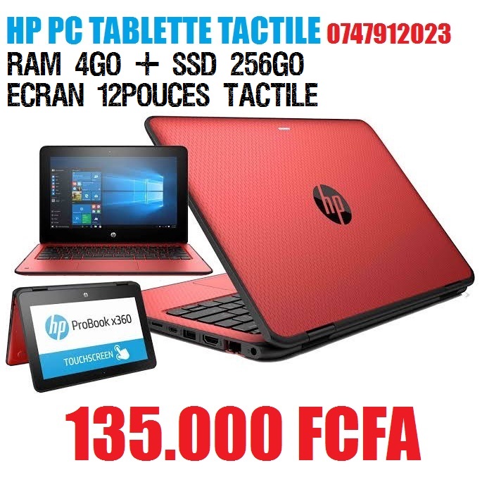 DESTOCKAGE PC TABLETTE HP X360 +225 0747912023